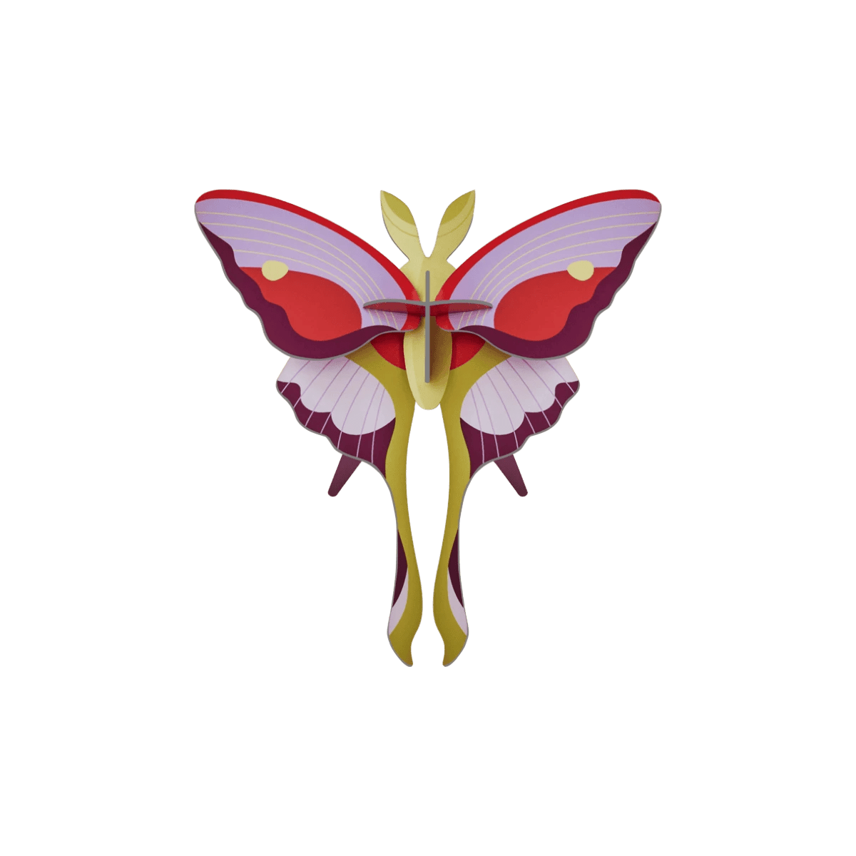 Studio Roof Decorazione parete Lilac Comet Butterfly