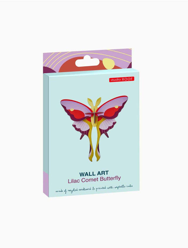 Studio Roof Decorazione parete Lilac Comet Butterfly