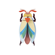 Studio Roof Decorazione parete Lunar Jewel Beetle