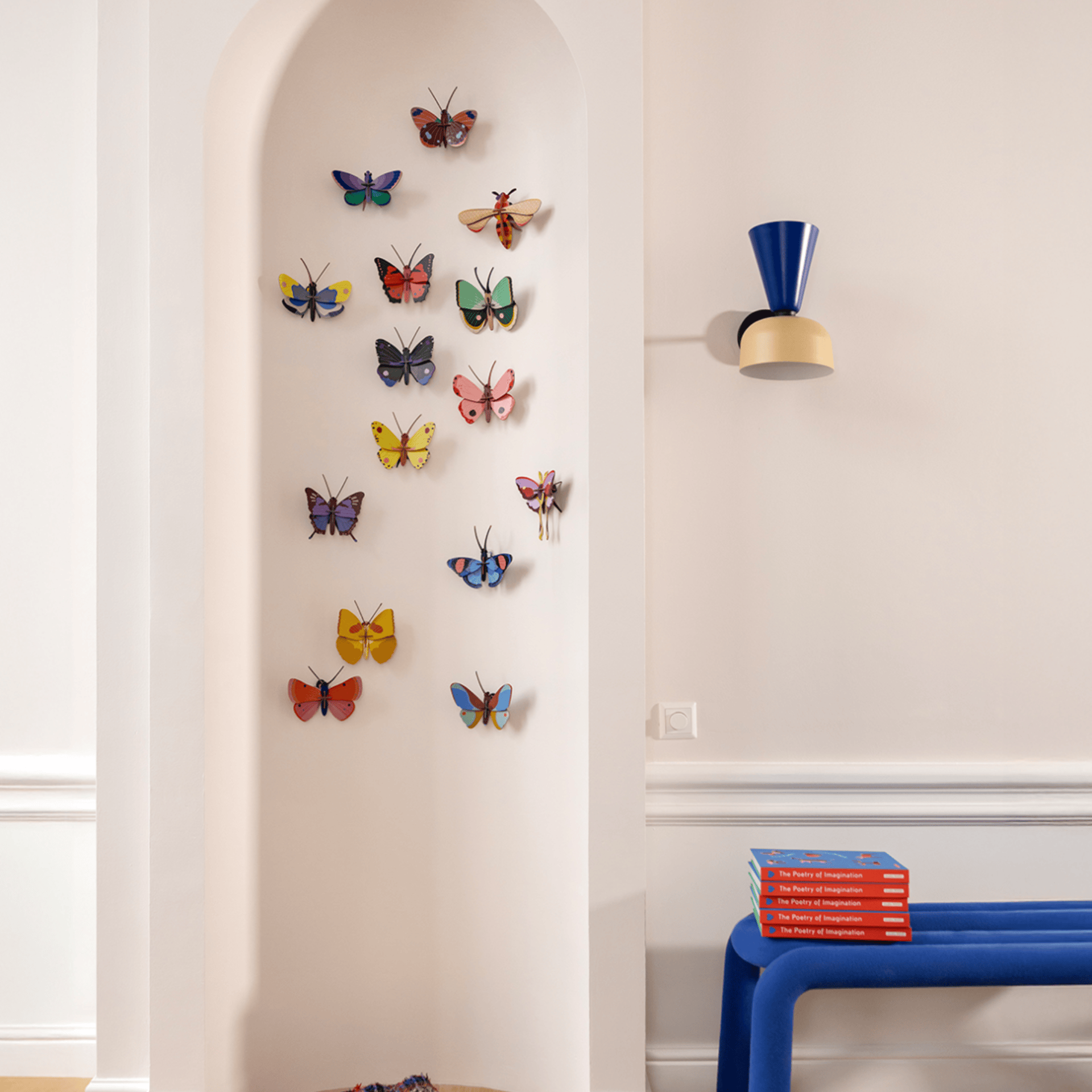 Studio Roof Decorazione parete Luzerne Butterfly