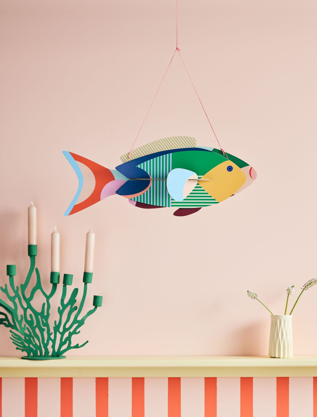 Studio Roof Decorazione parete Mascot Luna Fish