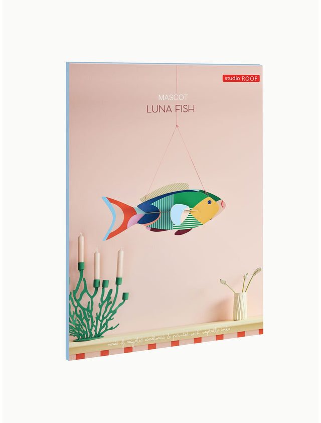 Studio Roof Decorazione parete Mascot Luna Fish