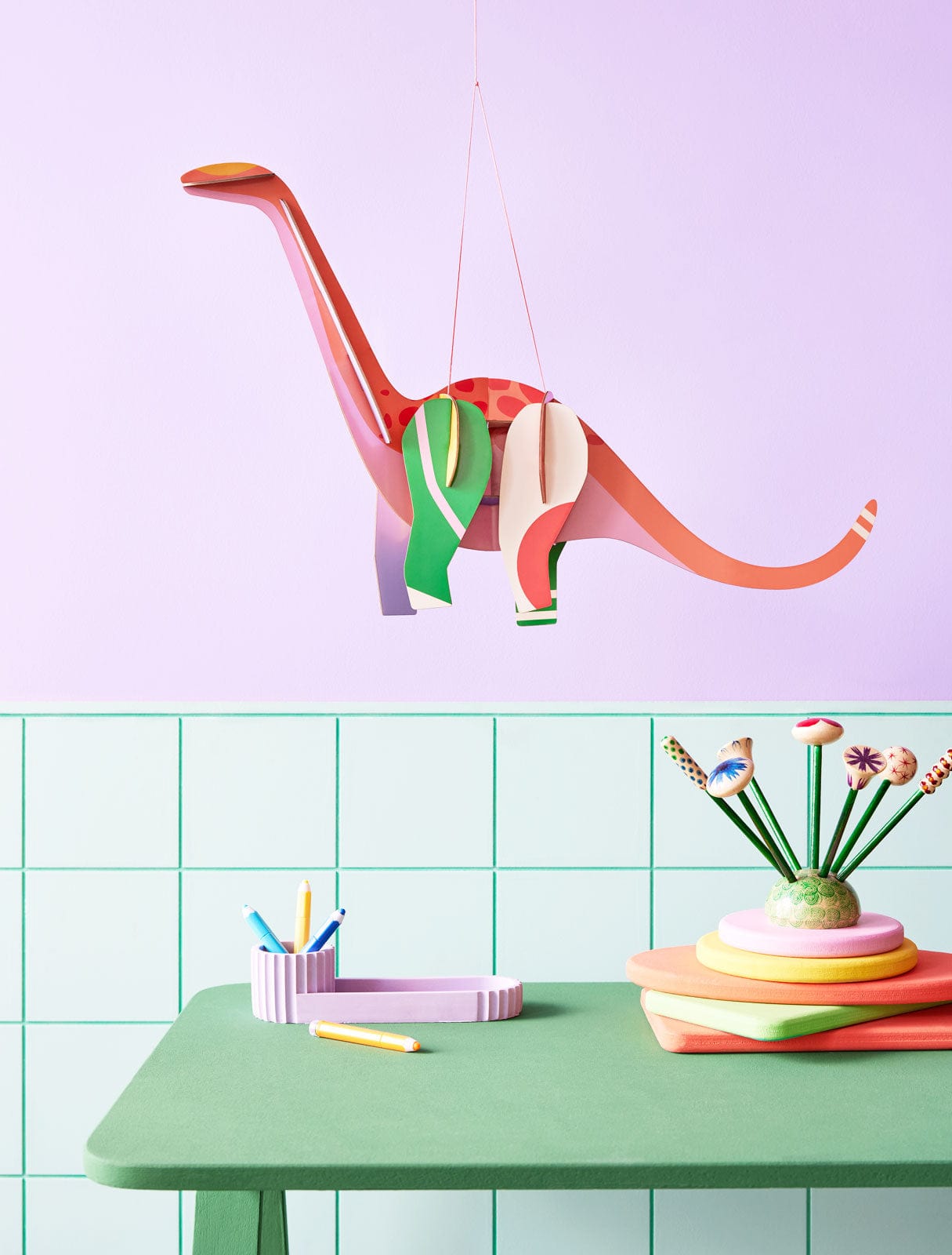 Studio Roof Decorazione parete Mascot Milo Diplodocus