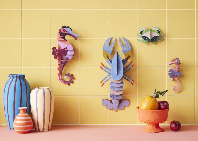 Studio Roof Decorazione parete Mini Crab