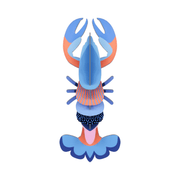 Studio Roof Decorazione parete Mini Lobster