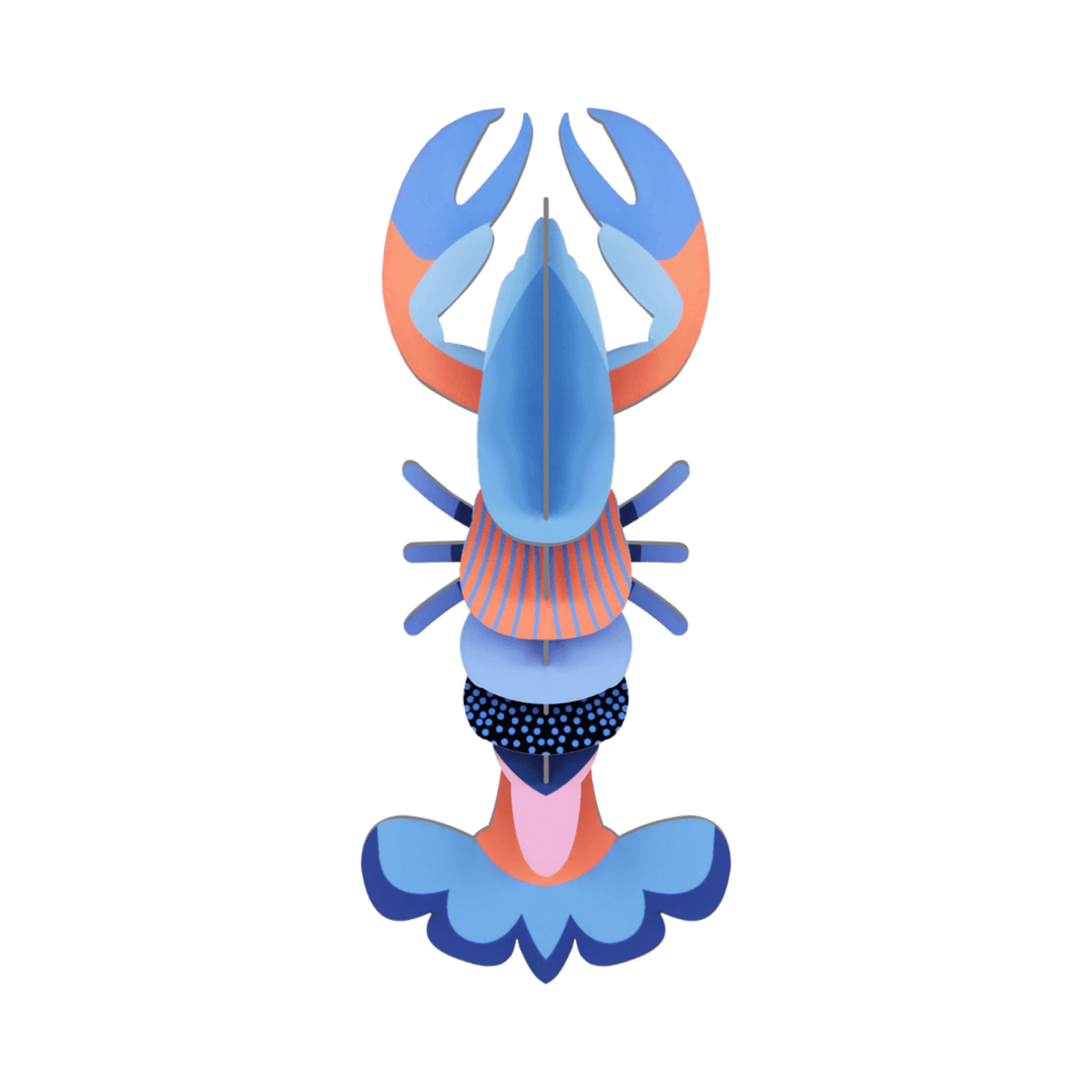 Studio Roof Decorazione parete Mini Lobster