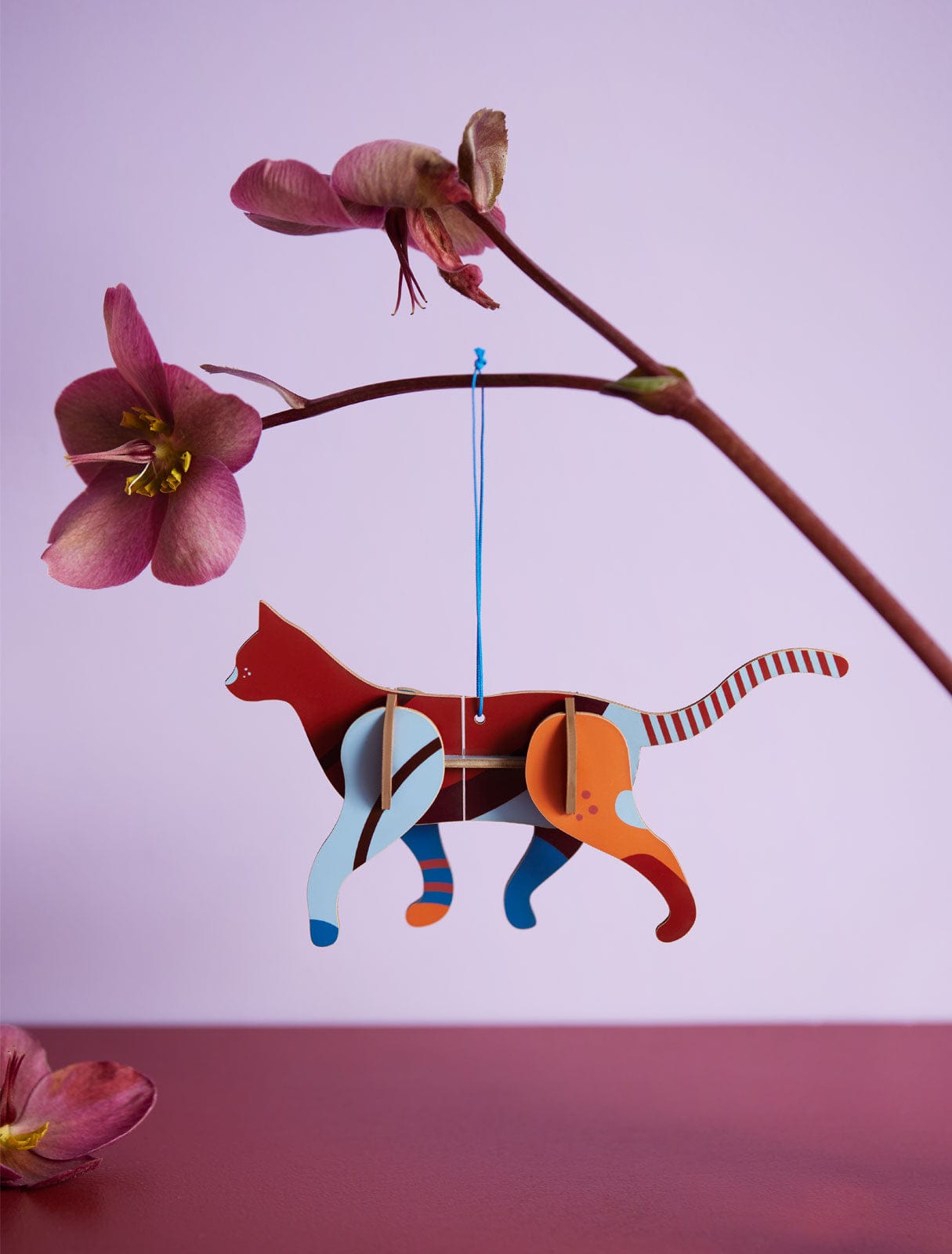 Studio Roof Decorazione parete Ornament Cat