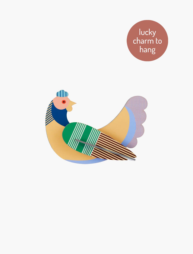 Studio Roof Decorazione parete Ornament Chicken