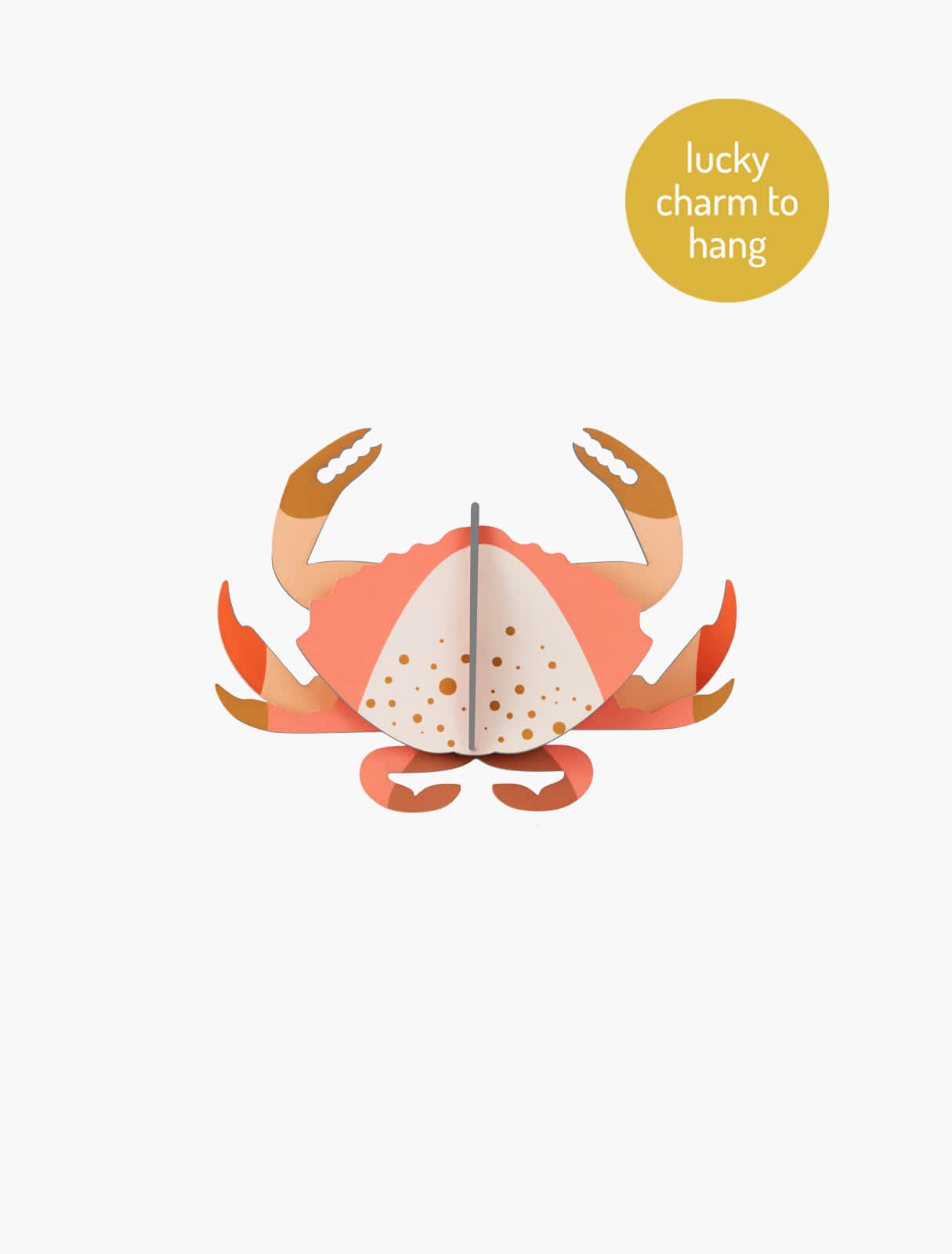 Studio Roof Decorazione parete Ornament Crab