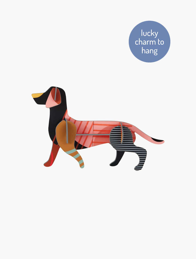 Studio Roof Decorazione parete Ornament Dachshund