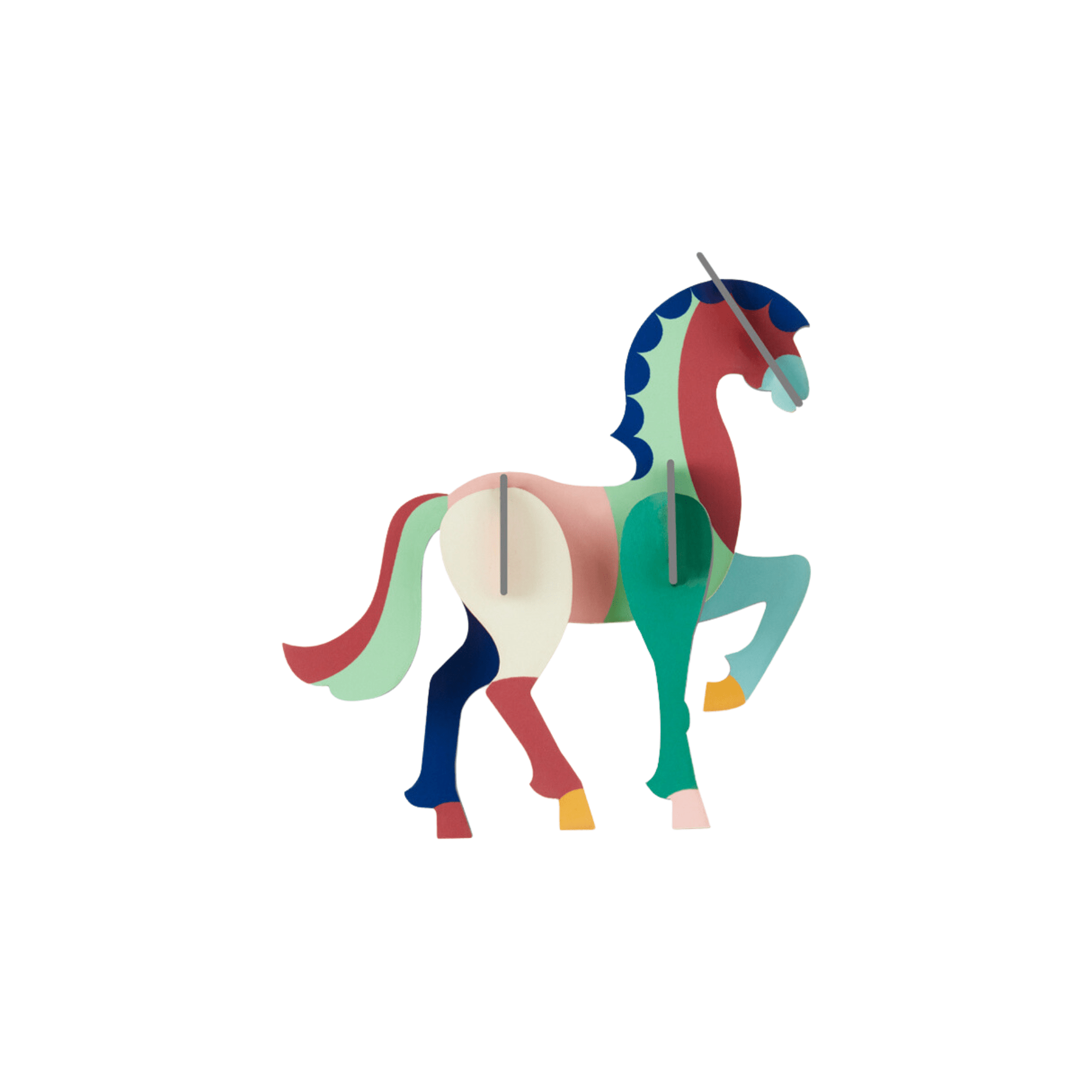 Studio Roof Decorazione parete Ornament Horse