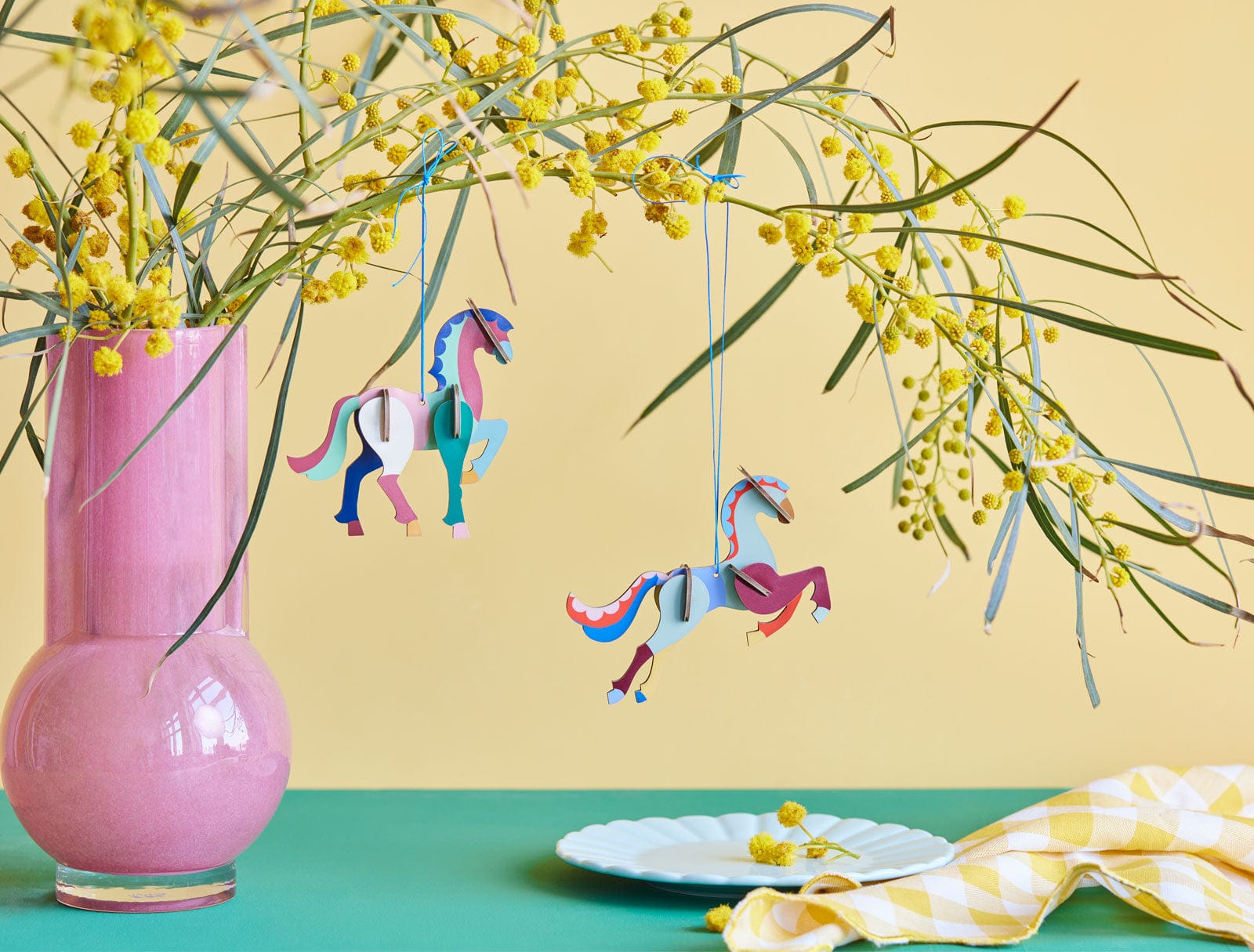 Studio Roof Decorazione parete Ornament Horse