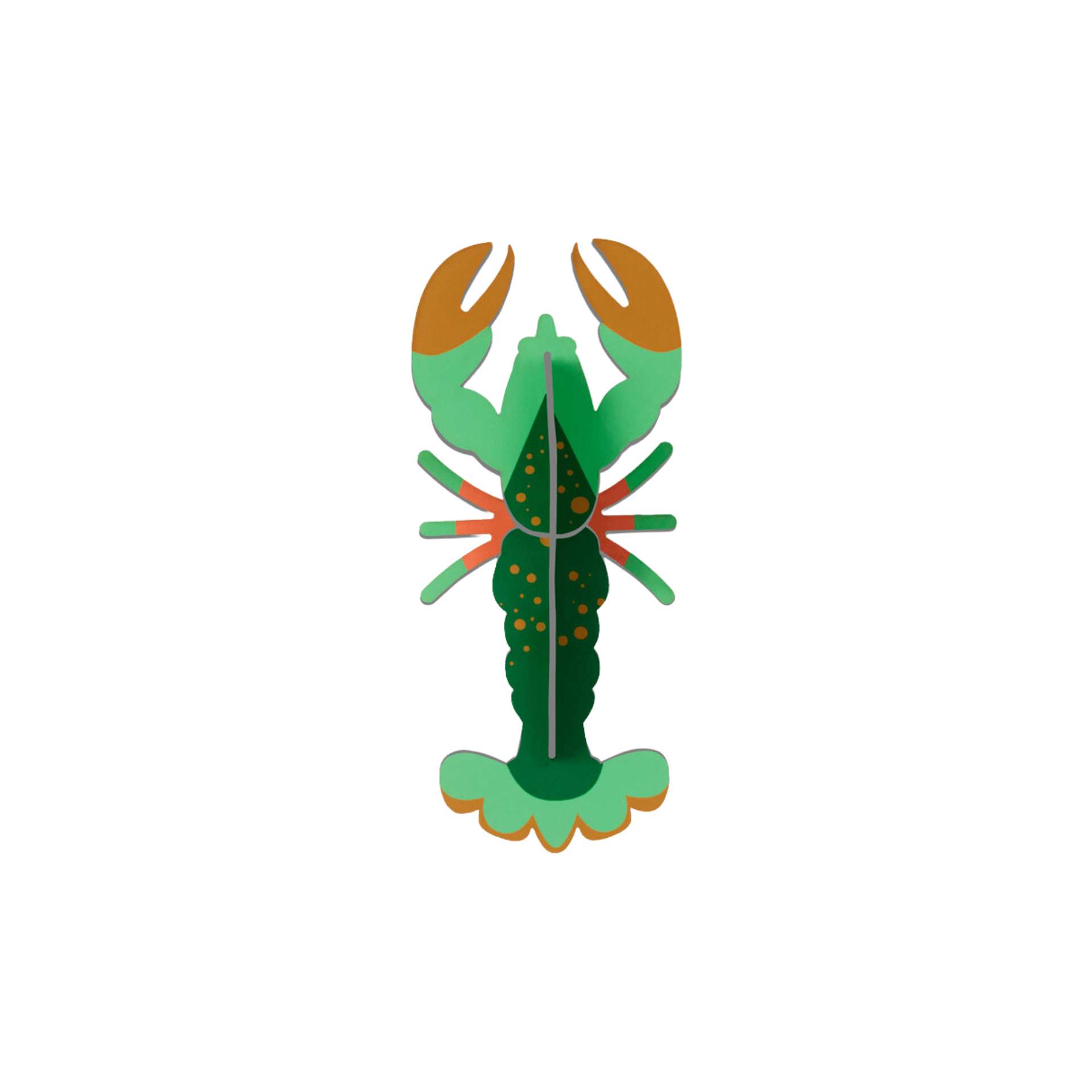 Studio Roof Decorazione parete Ornament Lobster