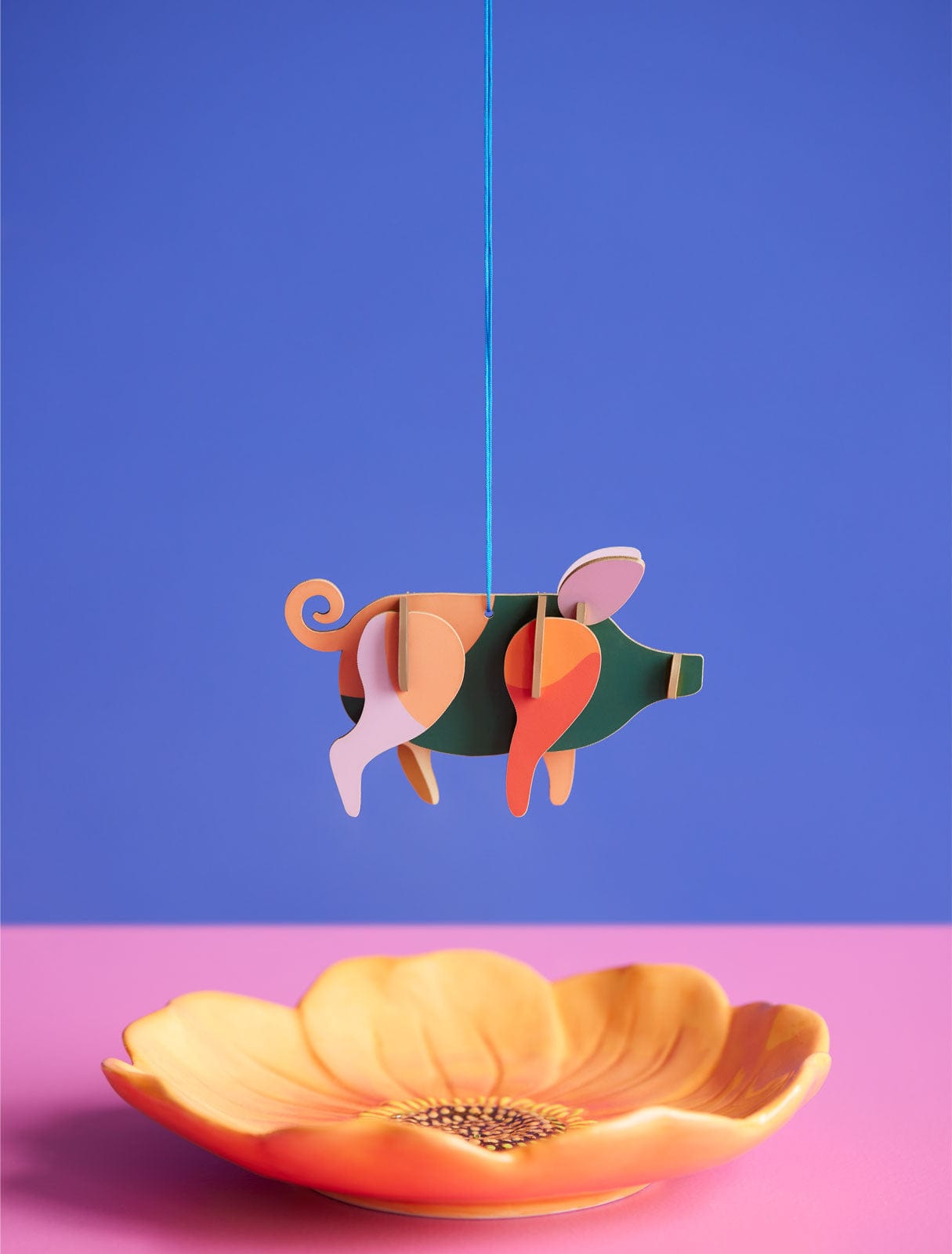 Studio Roof Decorazione parete Ornament Pig