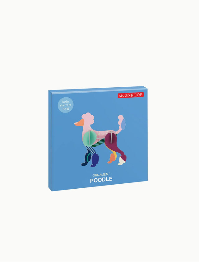 Studio Roof Decorazione parete Ornament Poodle