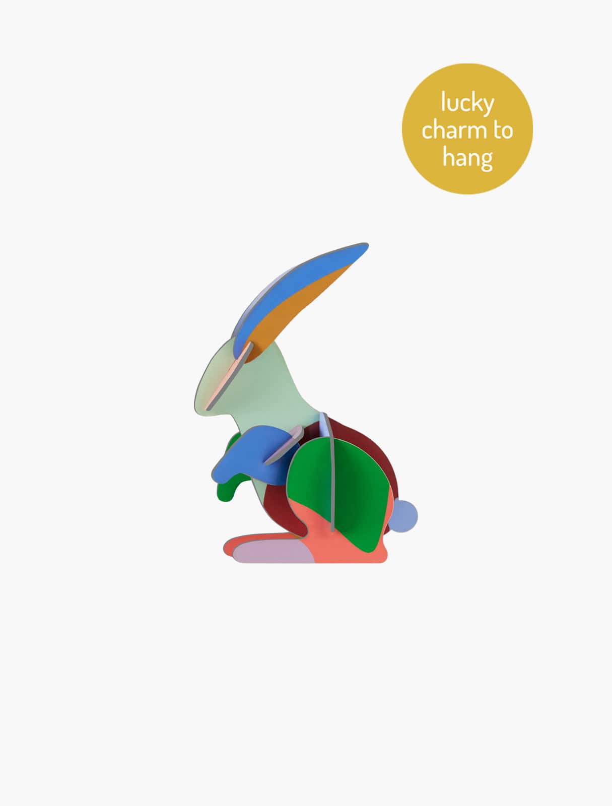 Studio Roof Decorazione parete Ornament Rabbit