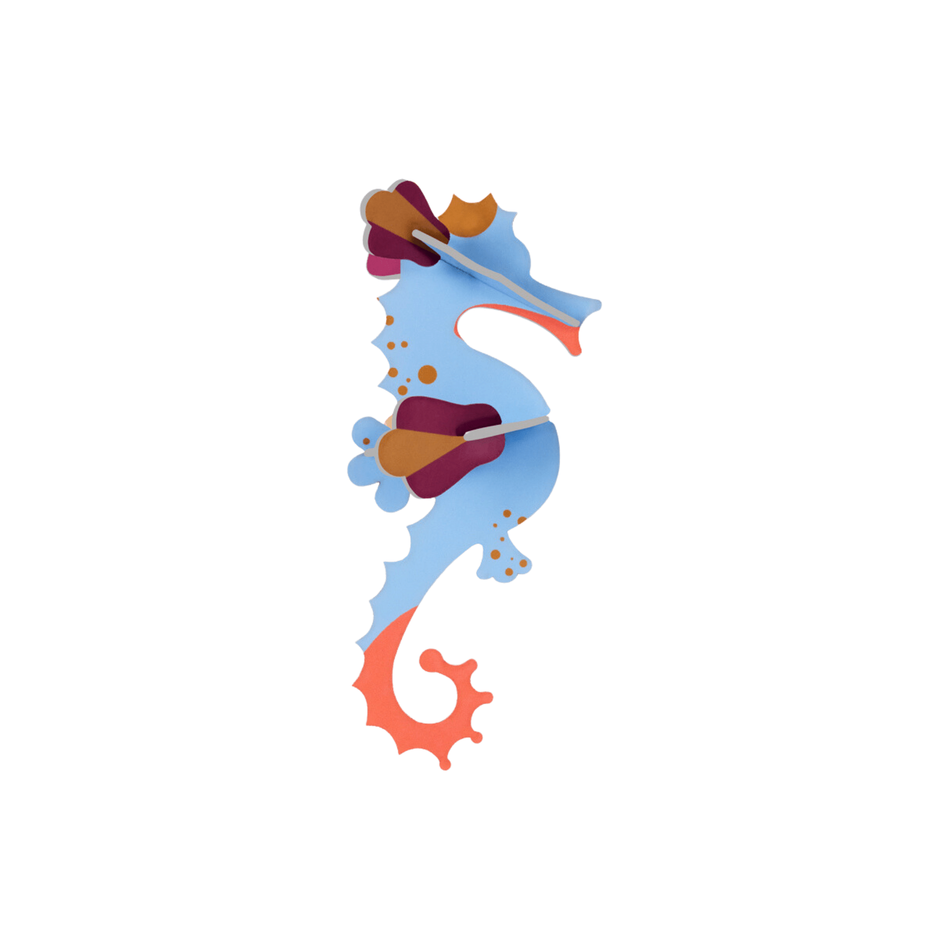 Studio Roof Decorazione parete Ornament Sea Horse