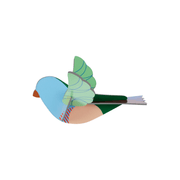 Studio Roof Decorazione parete Ornament Sparrow