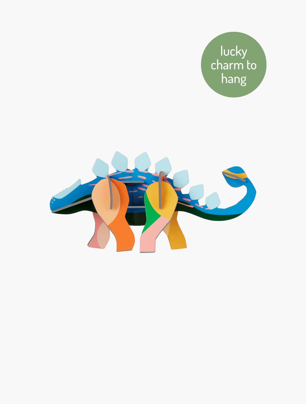 Studio Roof Decorazione parete Ornament Stegosaurus