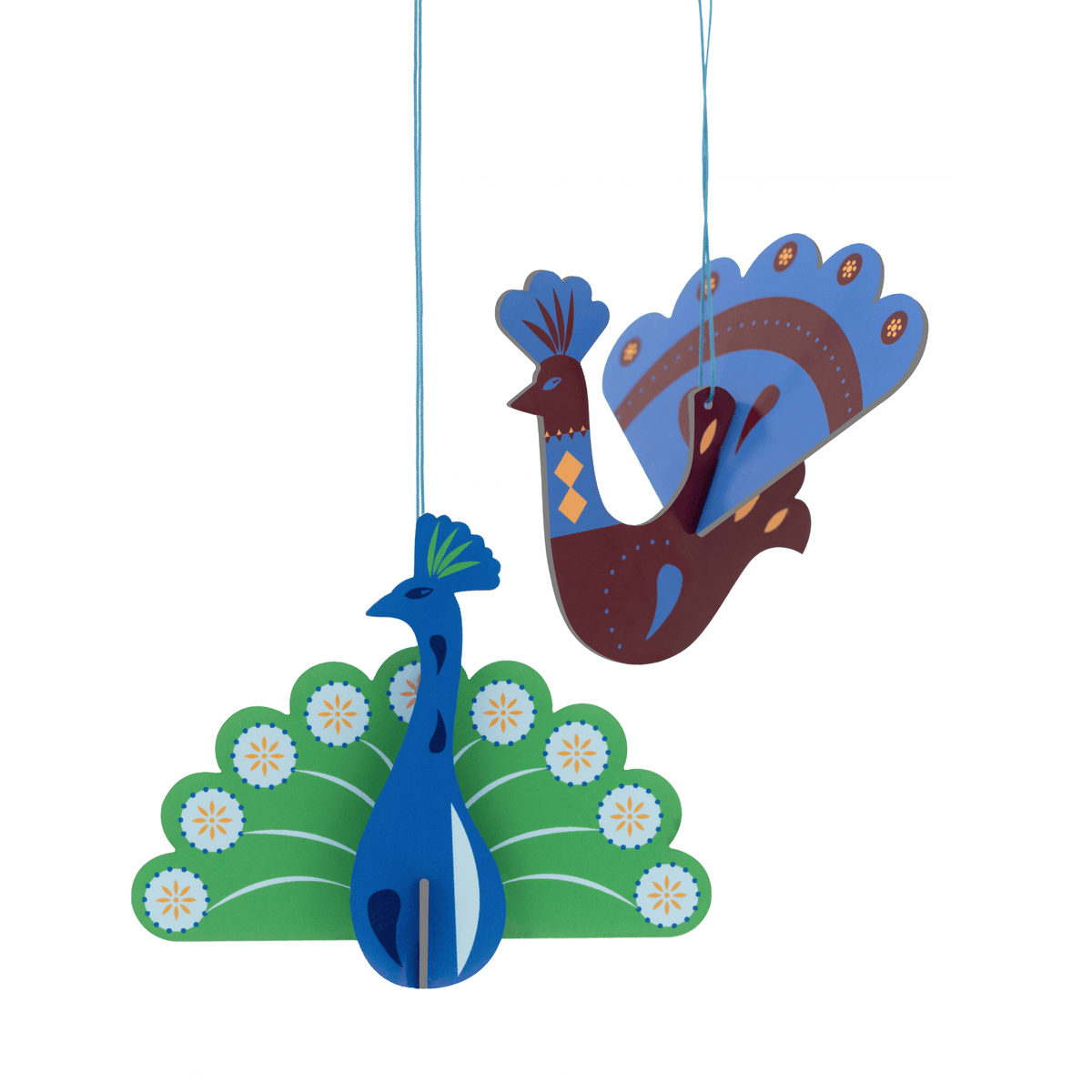 Studio Roof Decorazione parete Ornament The Firebird & Peacock