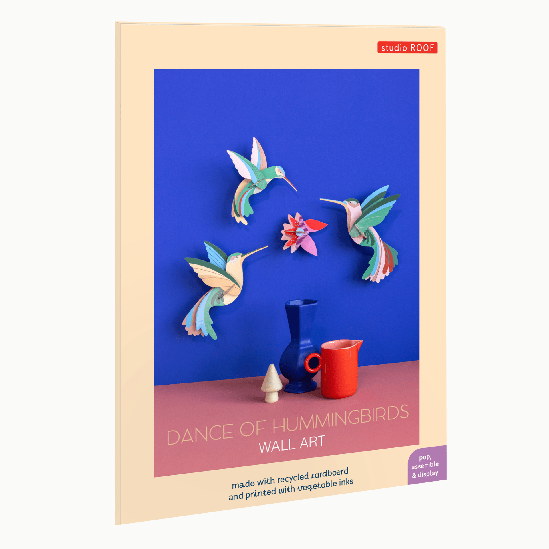 Studio Roof Decorazione parete Paradise Bird - Dance of Hummingbirds