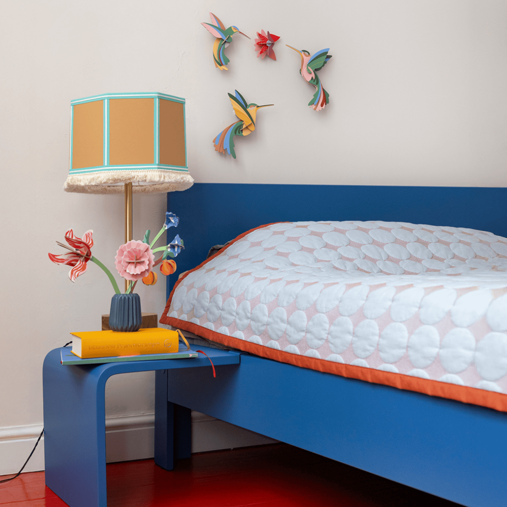 Studio Roof Decorazione parete Paradise Bird - Dance of Hummingbirds