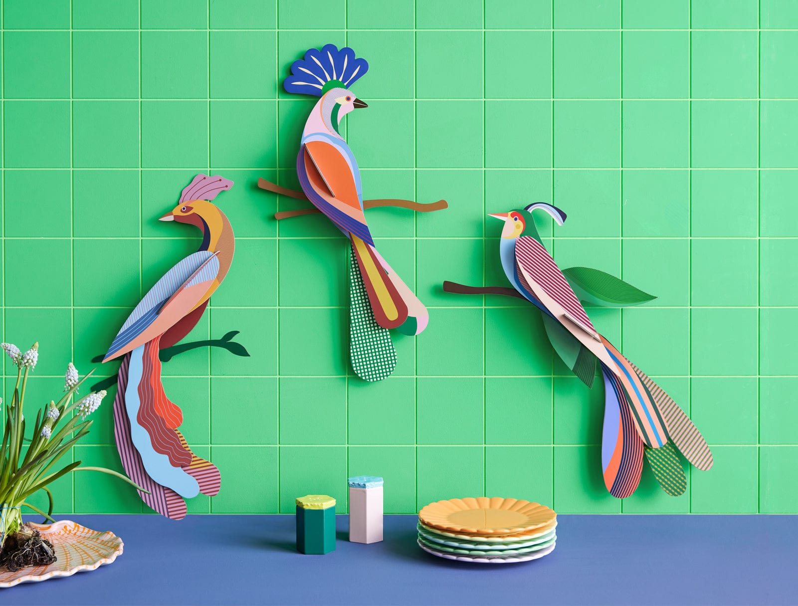 Studio Roof Decorazione parete Paradise Bird Tinjil