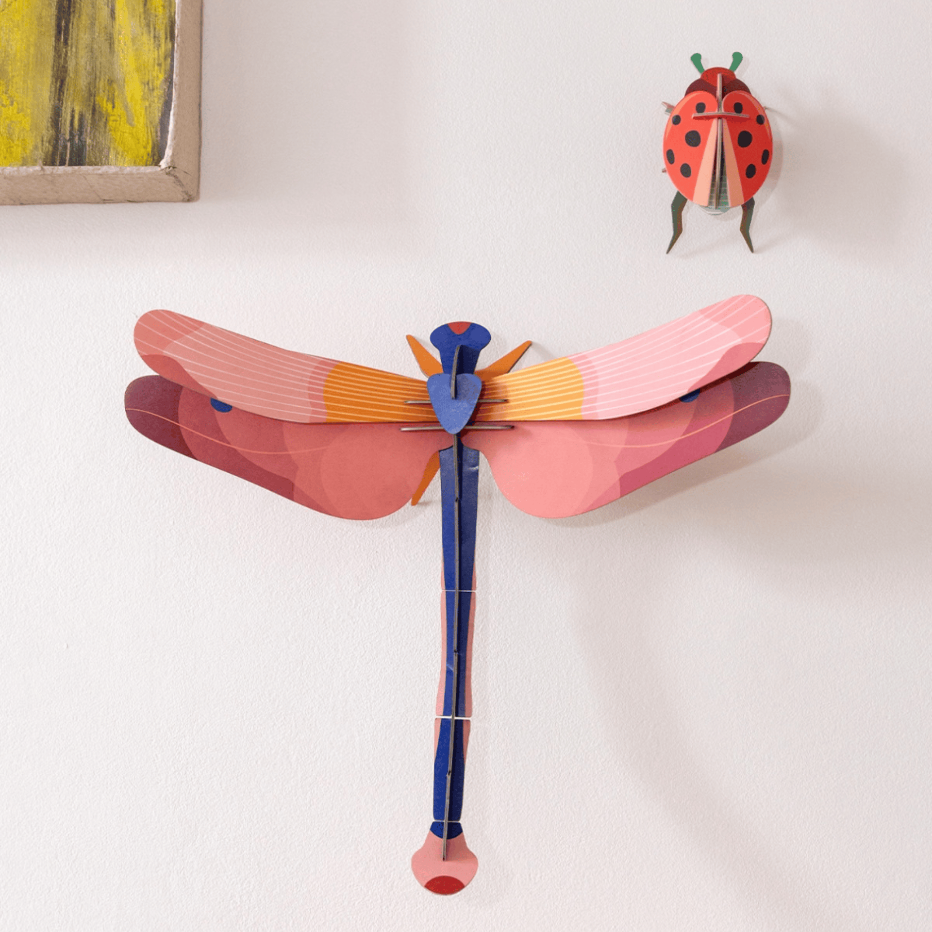 Studio Roof Decorazione parete Pink Dragonfly - new edition