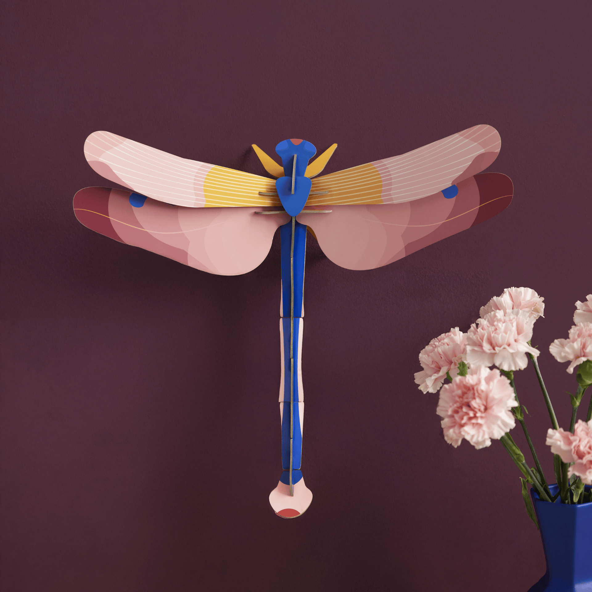 Studio Roof Decorazione parete Pink Dragonfly - new edition
