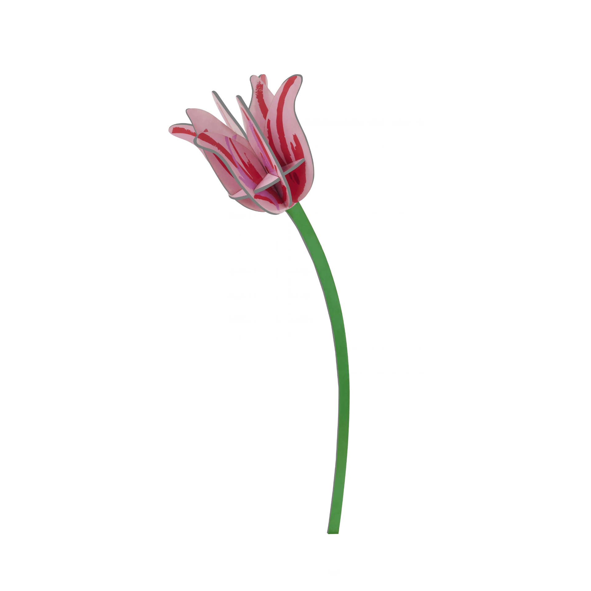 Studio Roof Decorazione parete Pink Tulip