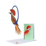 Studio Roof Decorazione parete Pop out Card - Crowned Obi