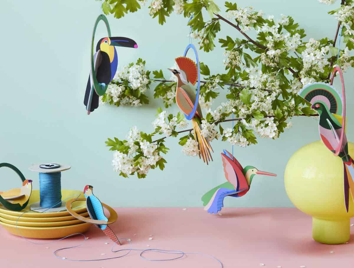 Studio Roof Decorazione parete Pop out Card - Gili