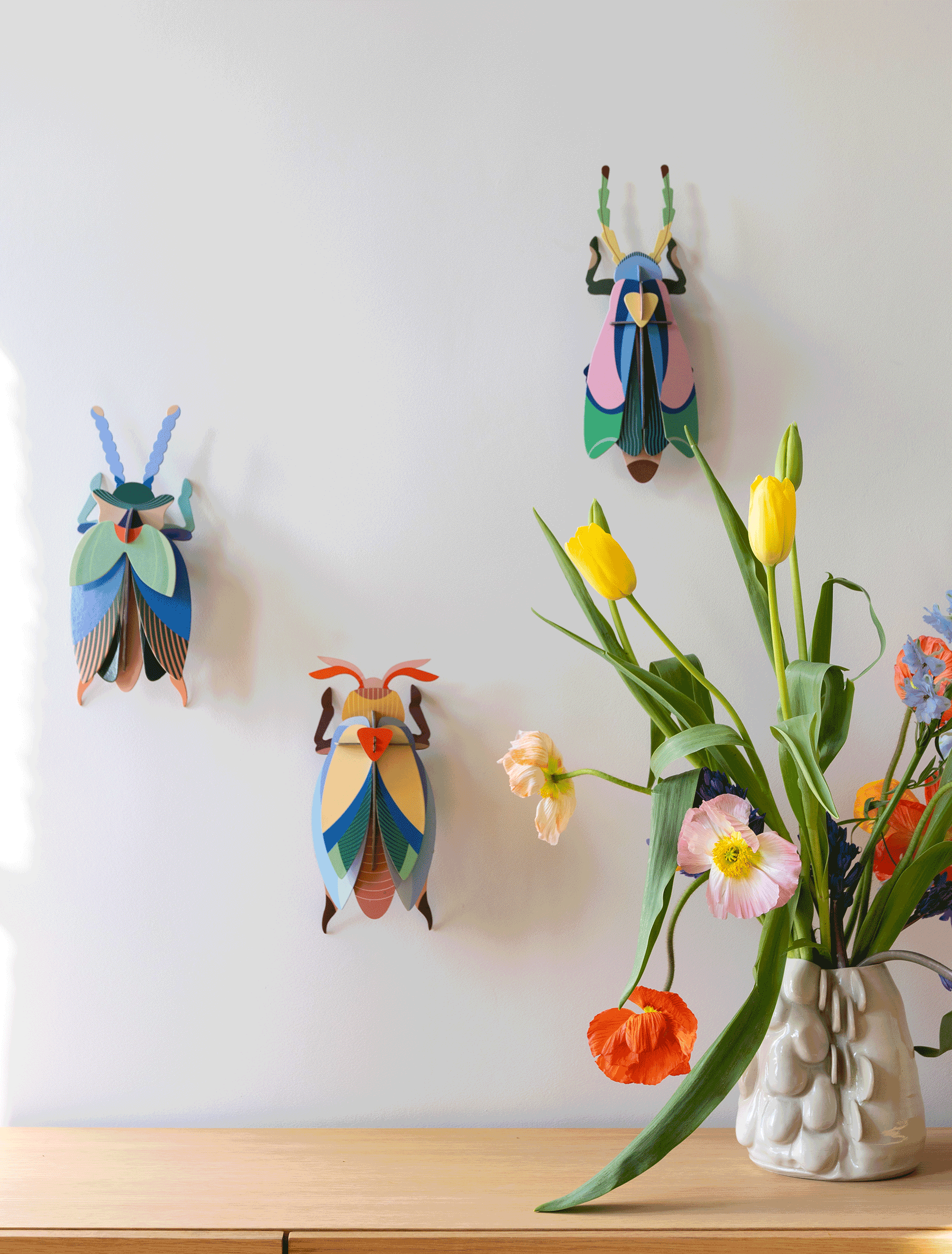 Studio Roof Decorazione parete Sakura Beetle