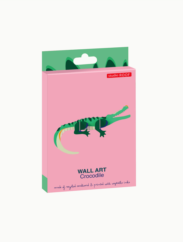 studio roof Decorazione parete Wild Animals - Crocodile