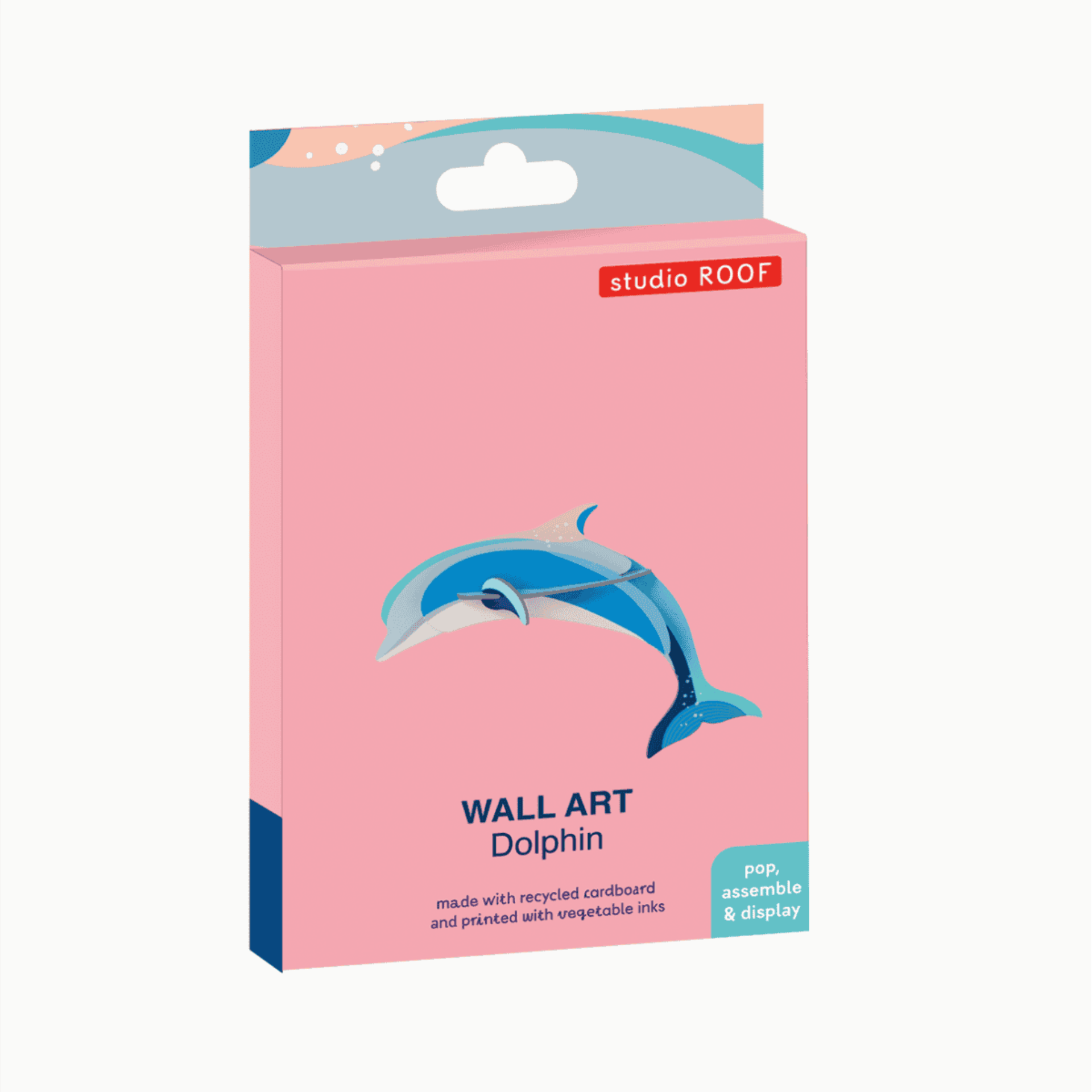 studio roof Decorazione parete Wild Animals - Dolphin