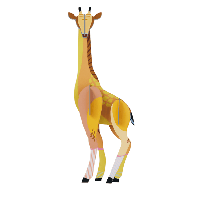 studio roof Decorazione parete Wild Animals - Giraffe