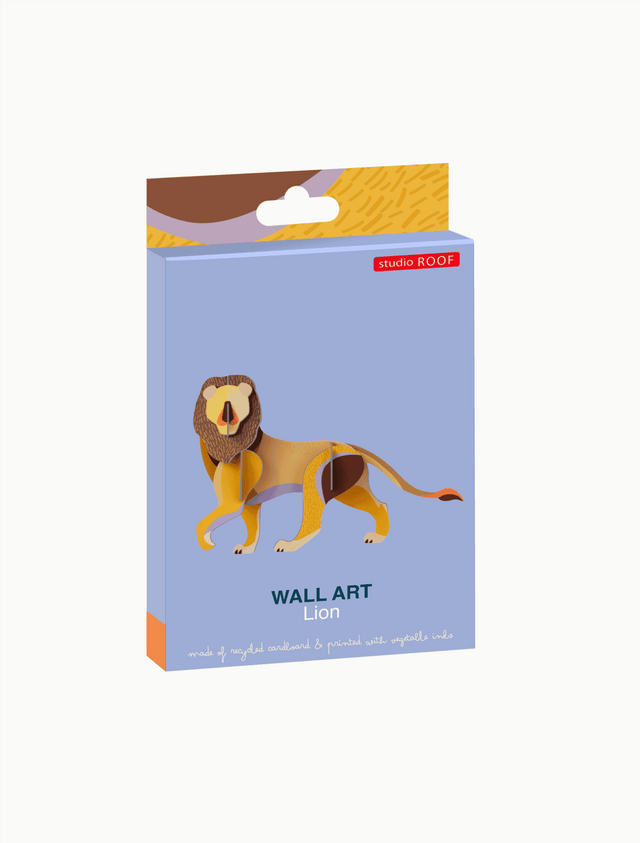 studio roof Decorazione parete Wild Animals - Lion