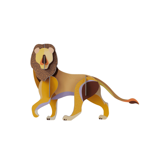 studio roof Decorazione parete Wild Animals - Lion