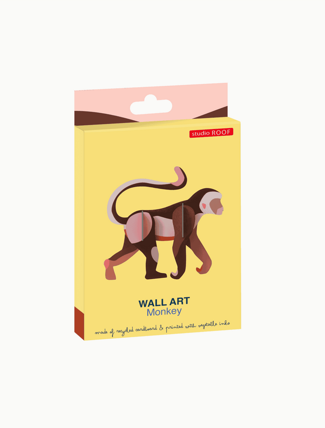 studio roof Decorazione parete Wild Animals - Monkey