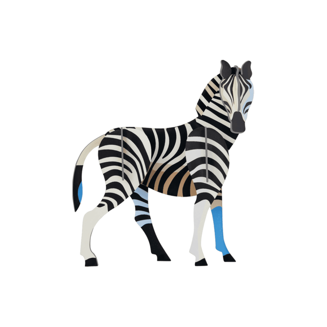 studio roof Decorazione parete Wild Animals - Zebra