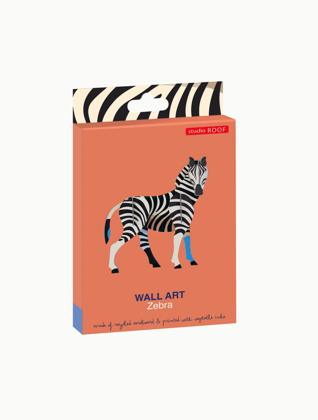 studio roof Decorazione parete Wild Animals - Zebra