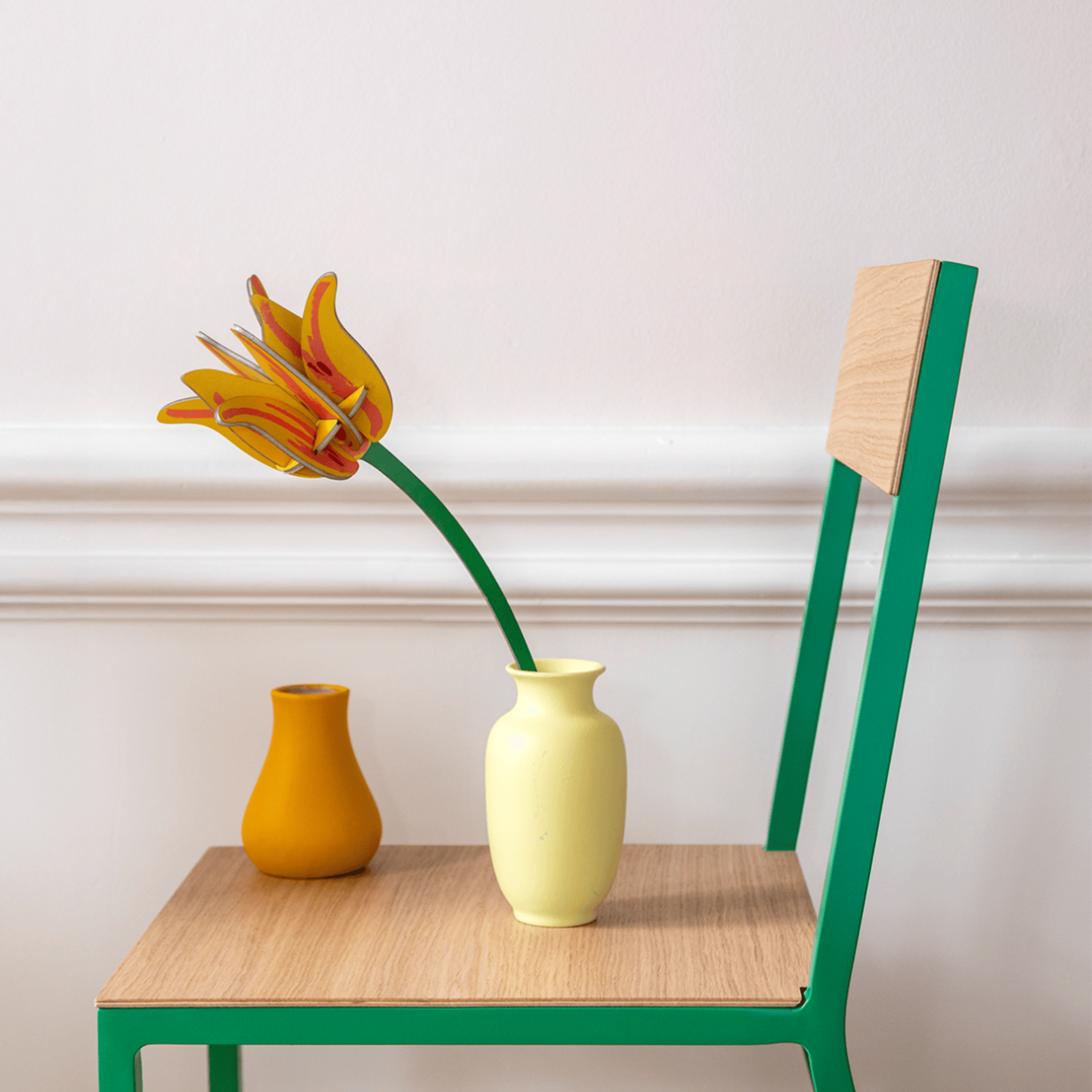 Studio Roof Decorazione parete Yellow Tulip