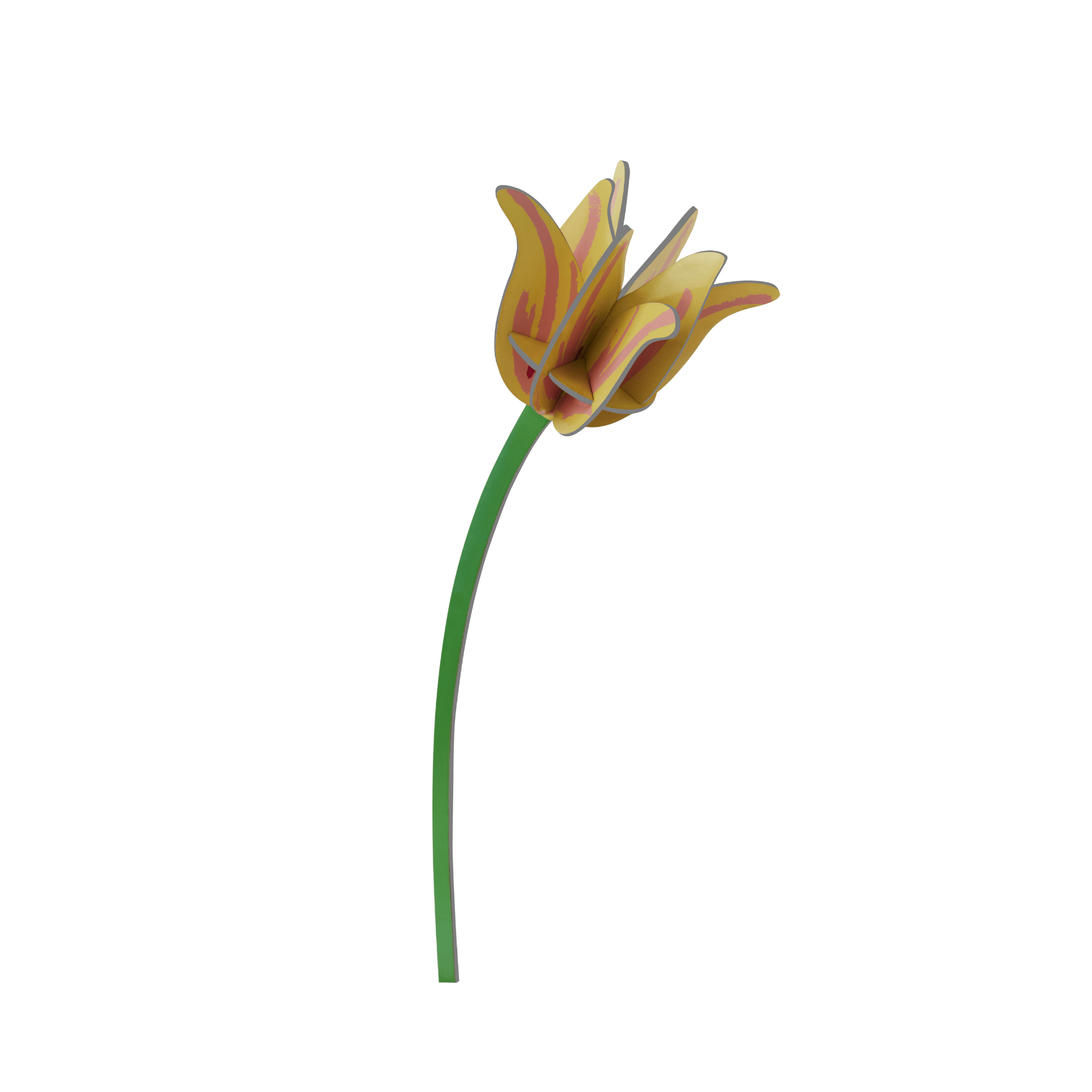 Studio Roof Decorazione parete Yellow Tulip