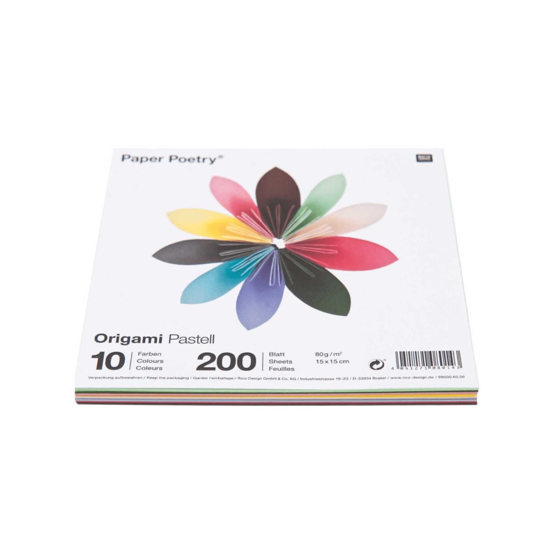 Rico Design DIY Carta da Origami - Pastel
