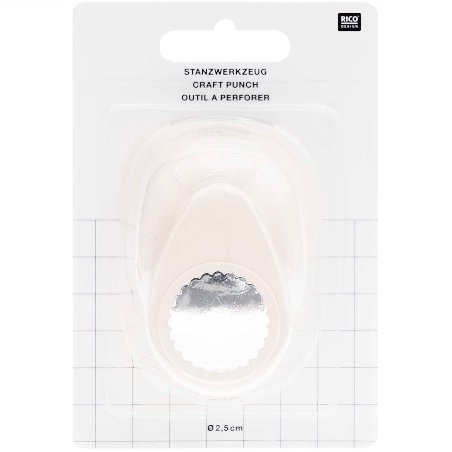 Rico Design DIY Craft Punch Merletto - 25mm