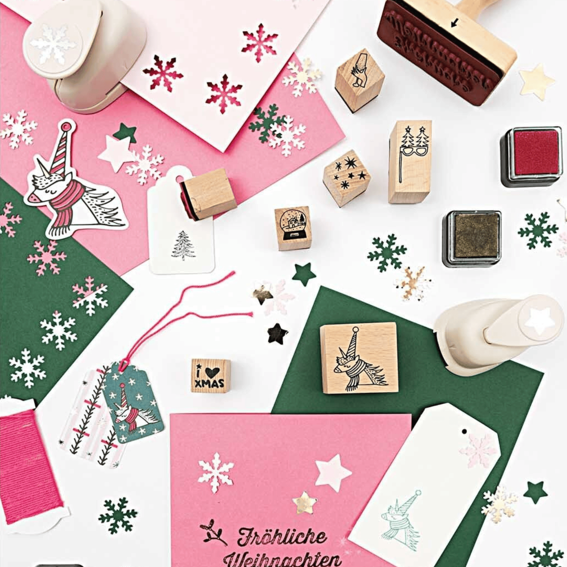 Rico Design DIY Craft Punch Snow Flake - 25mm