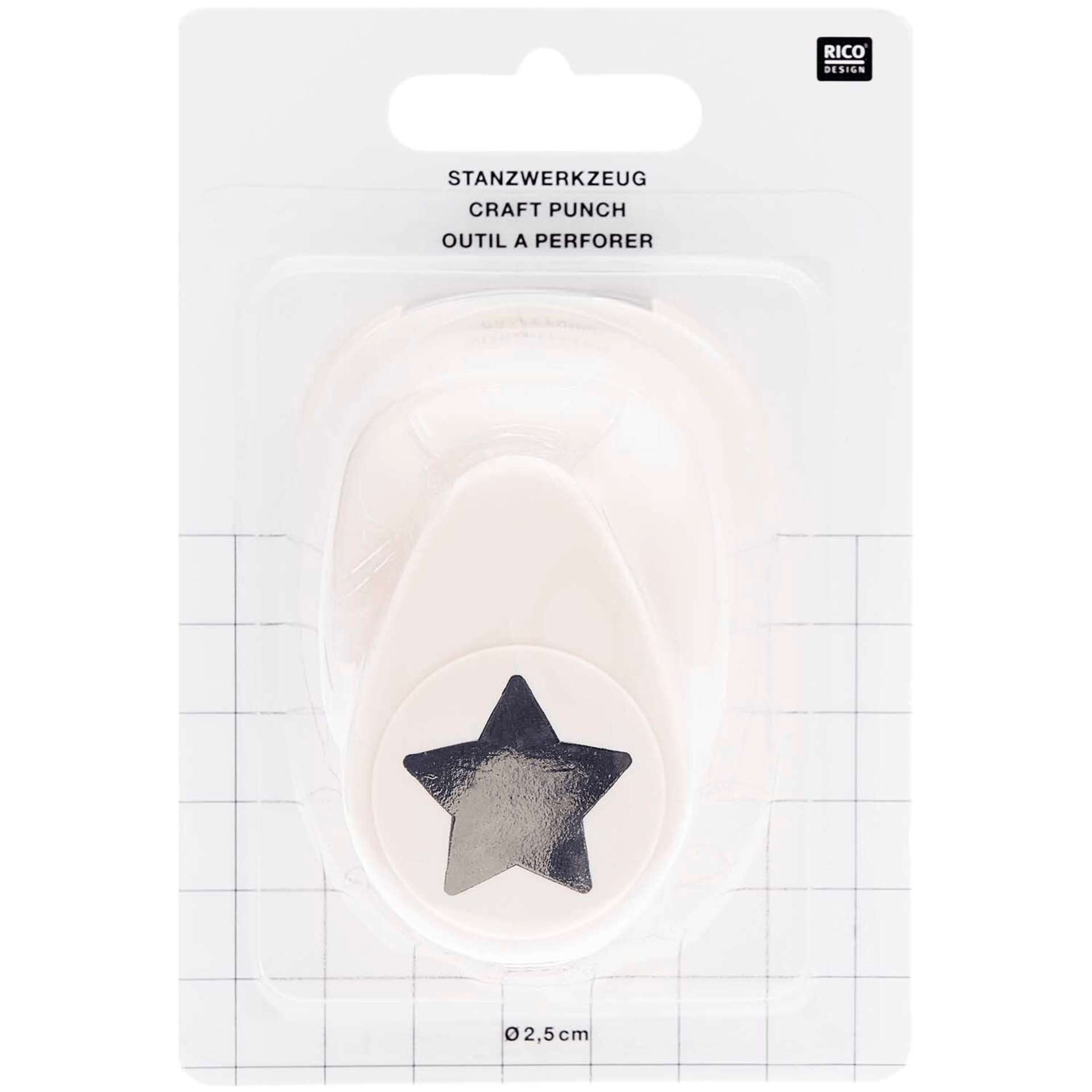 Rico Design DIY Craft Punch Star - 25mm