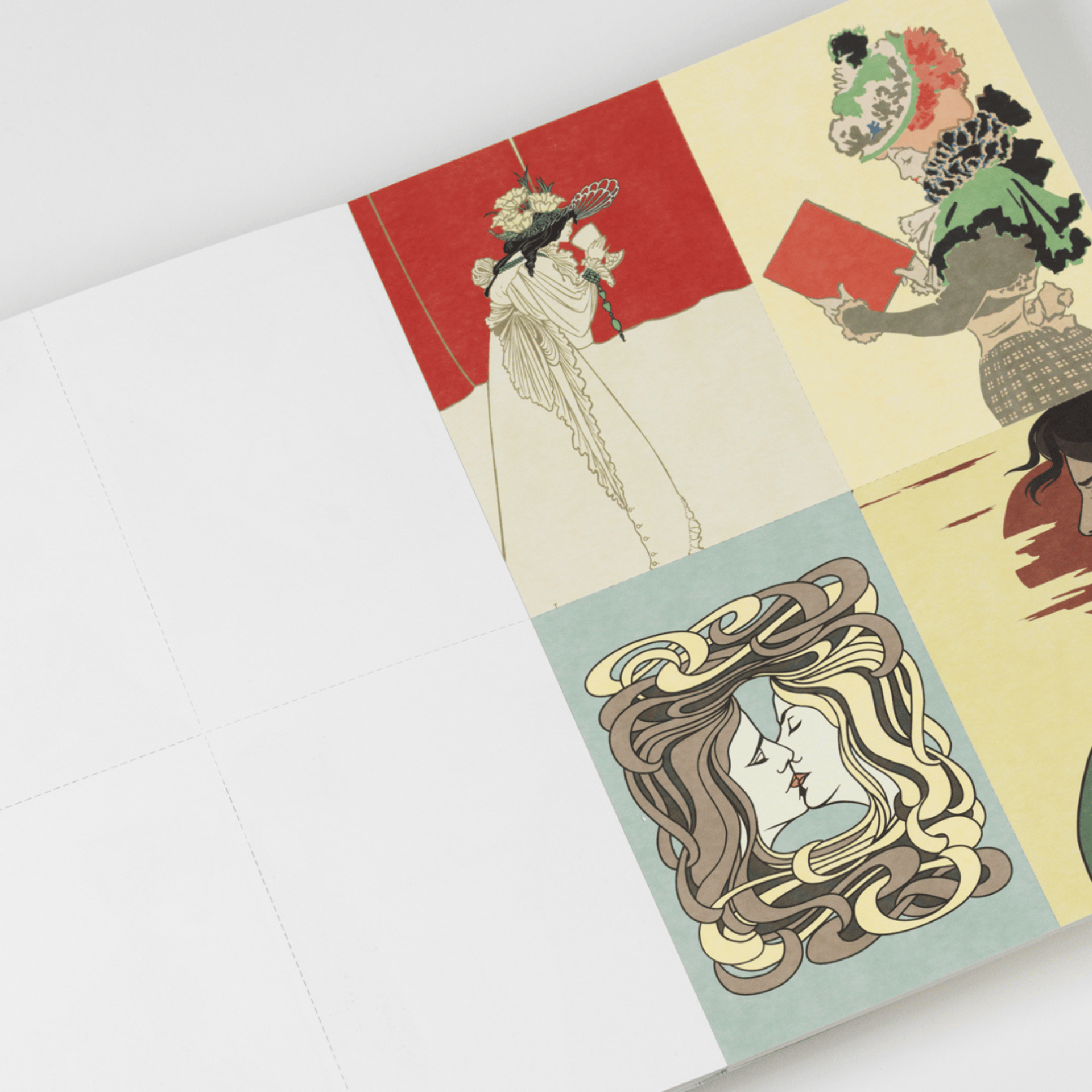 Pepin Press DIY Creative Paper Book - Art Nouveau