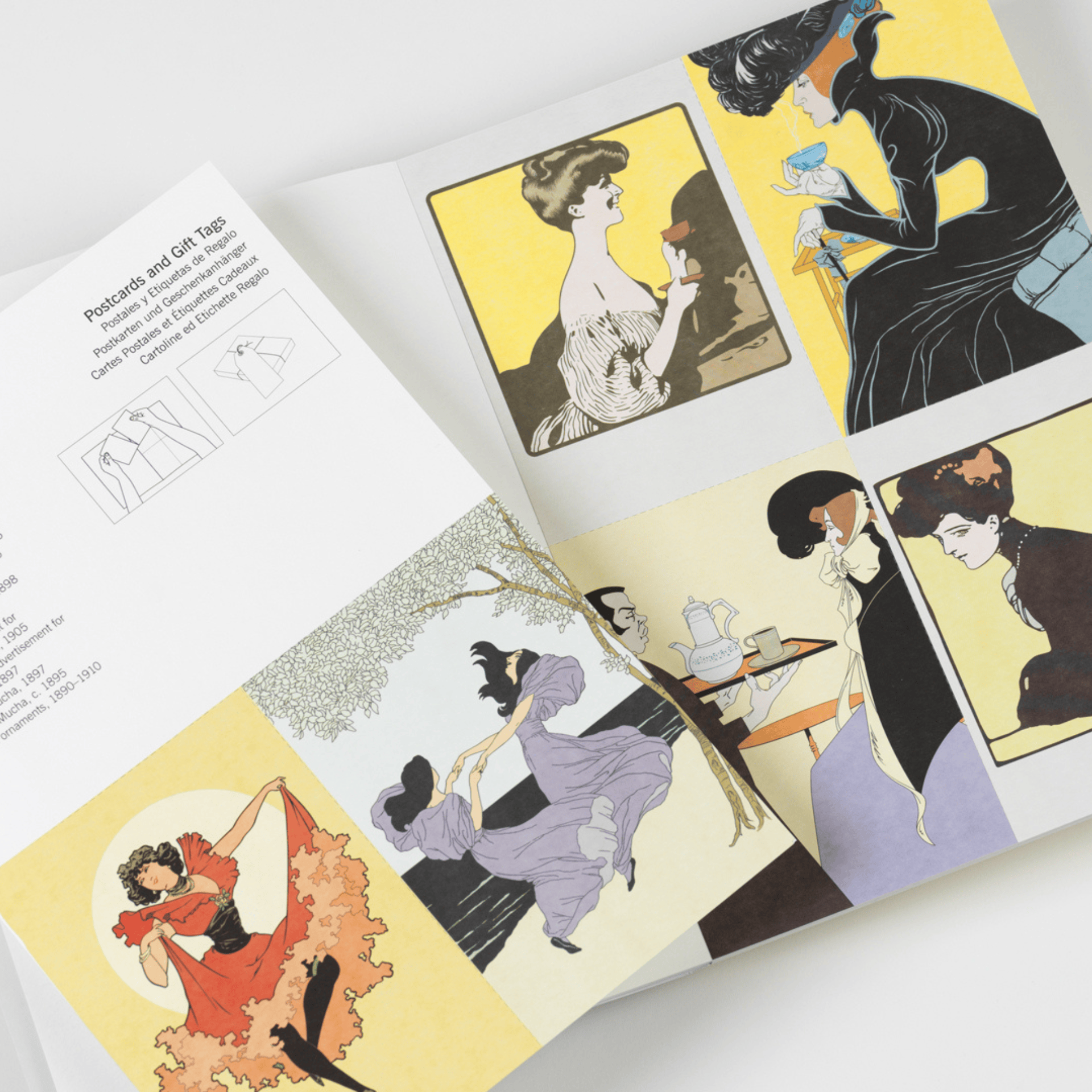 Pepin Press DIY Creative Paper Book - Art Nouveau