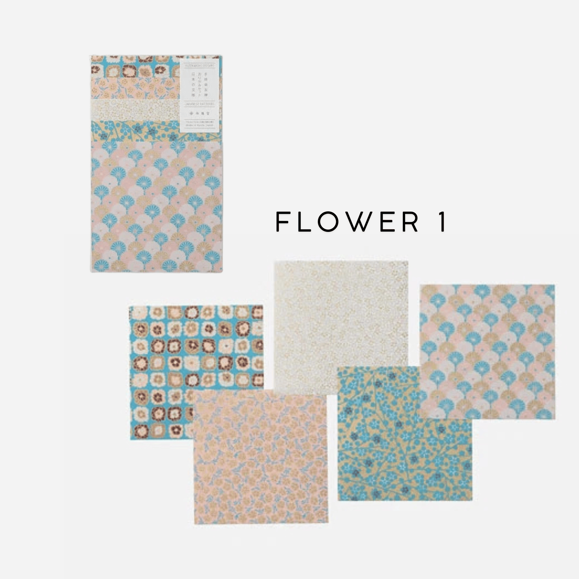 Shogado DIY FLOWER 1 Origami Shogado - Yuzen Washi